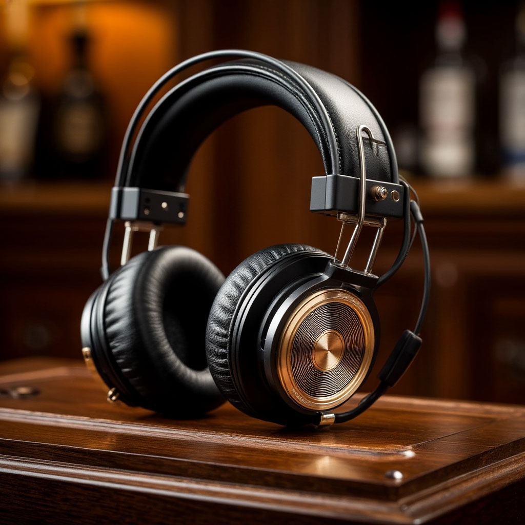 High-end audiophile headphones
